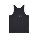Holistic Vocation Tank Top — "got purpose?" Motivational Graphic Tank