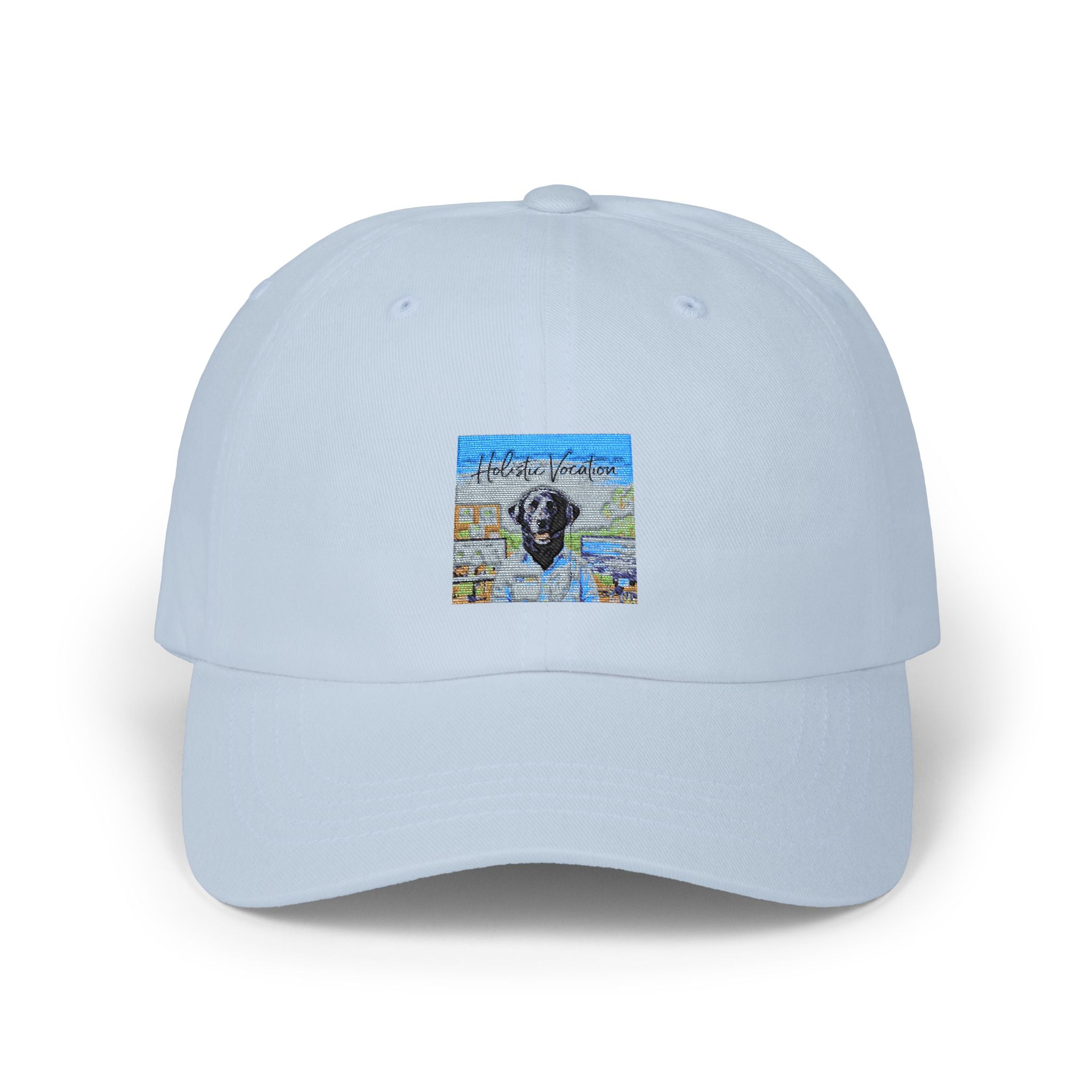 Honor your vocation Dad Cap with Mosaic Sheep Art Embroidery — Cute Farm Animal Baseball Hat