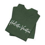 Holistic Vocation Tee — Minimal Script Spiritual Wellness T‑Shirt