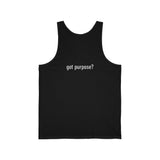 Holistic Vocation Tank Top — "got purpose?" Motivational Graphic Tank