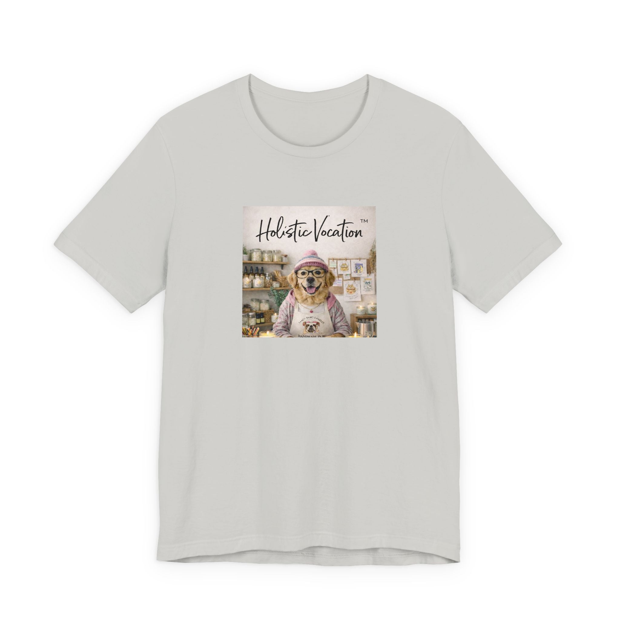 Dog Baker T‑Shirt — "Holistic Vocation" Cute Puppy Baker Graphic Tee