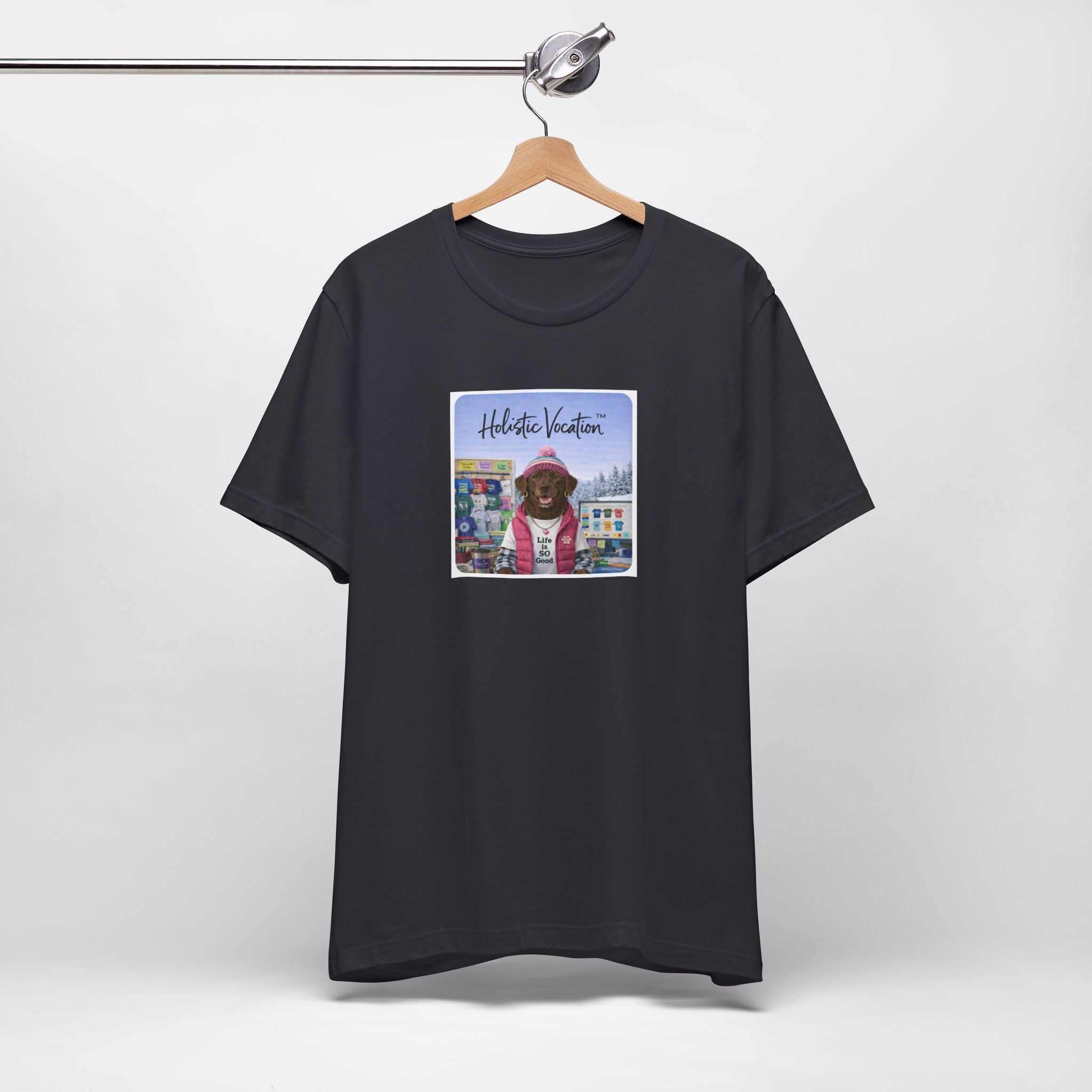 Honor your vocation Dog Vacation T-Shirt — Retro Dog Graphic Tee