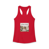 Honor your vocation Cute Puppy Baker Graphic Women's Ideal Racerback Tank