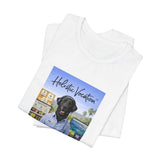 Holistic Vocation T-Shirt — Black Labrador Beach Portrait Tee