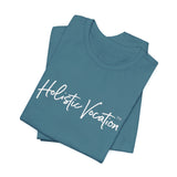 Holistic Vocation Tee — Minimal Script Spiritual Wellness T‑Shirt