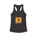 Honor your vocation Cute Pug Yoga Graphic Women's Ideal Racerback Tank