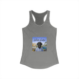 Honor your vocation Dog Portrait Graphic Women's Ideal Racerback Tank