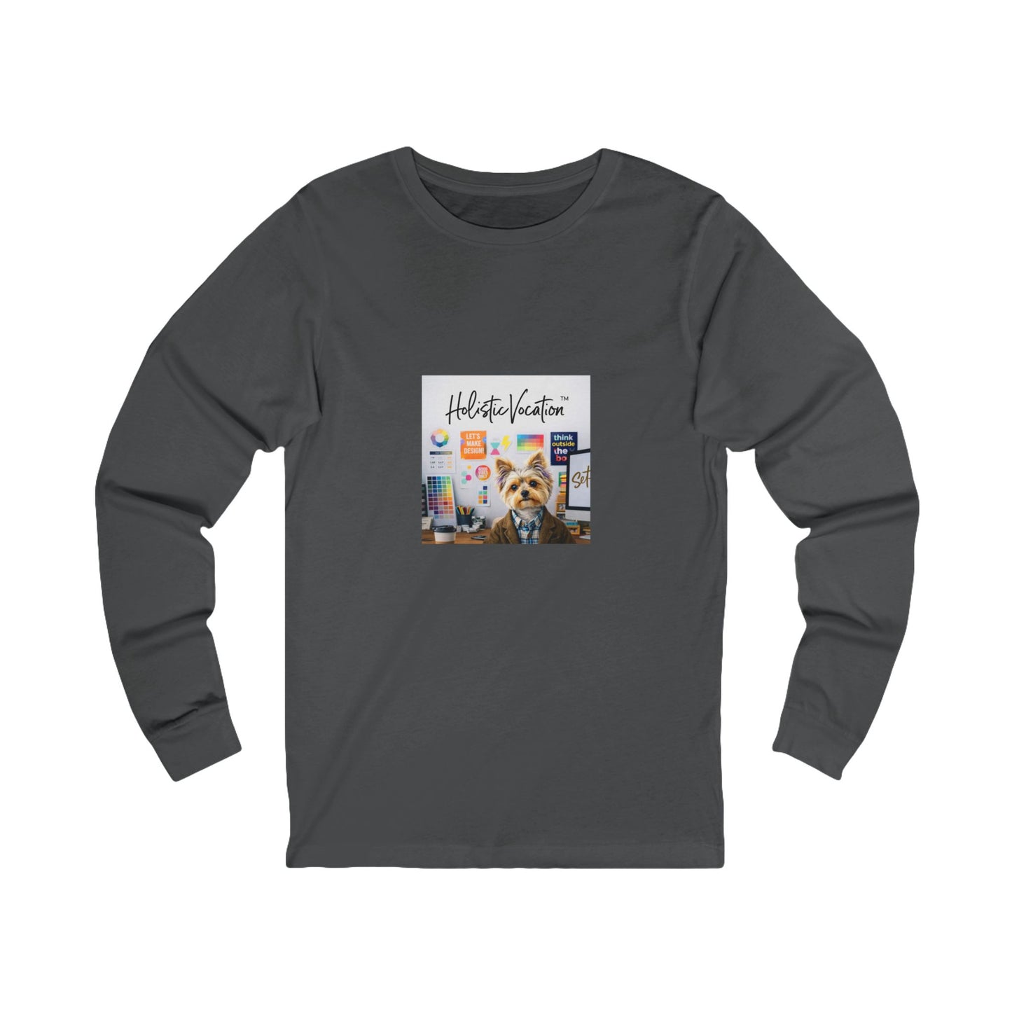 Honor your vocation Long Sleeve Tee — Beach Dog Graphic