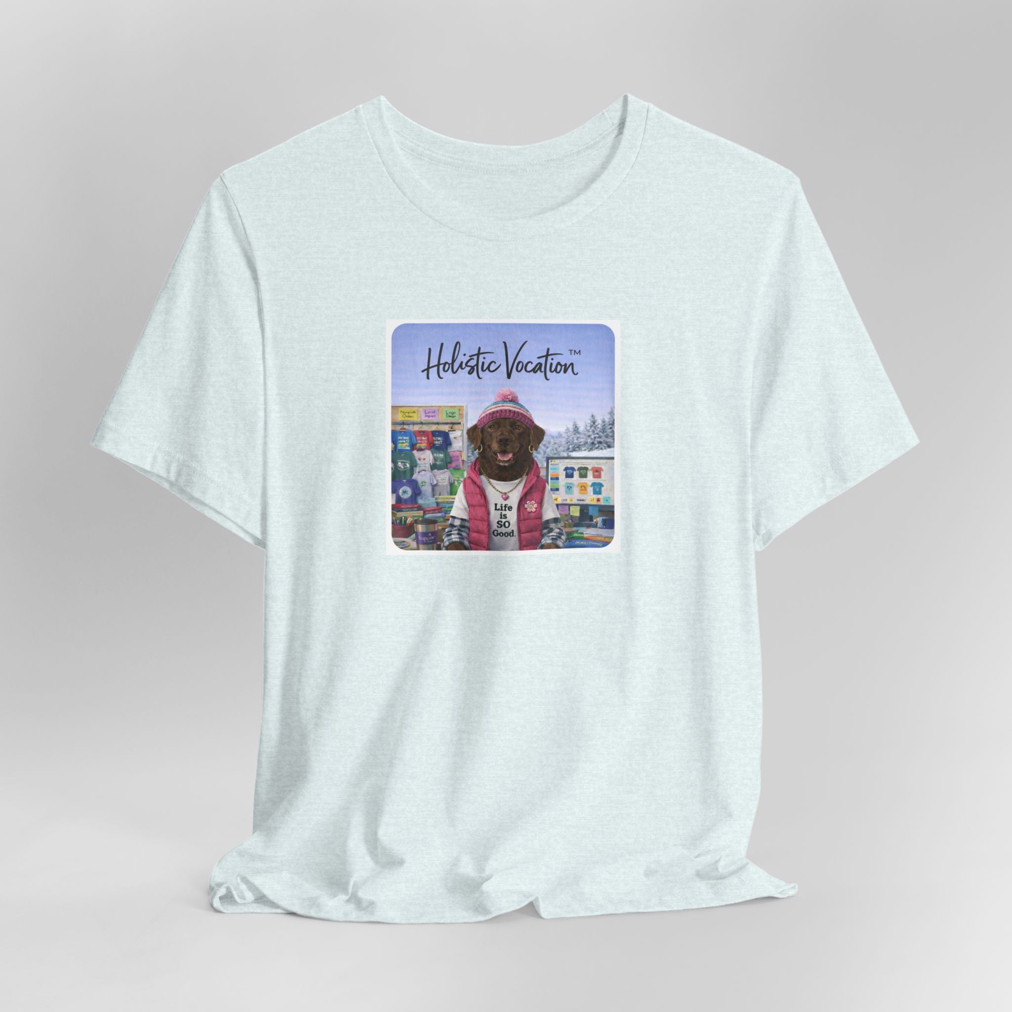 Honor your vocation Dog Vacation T-Shirt — Retro Dog Graphic Tee