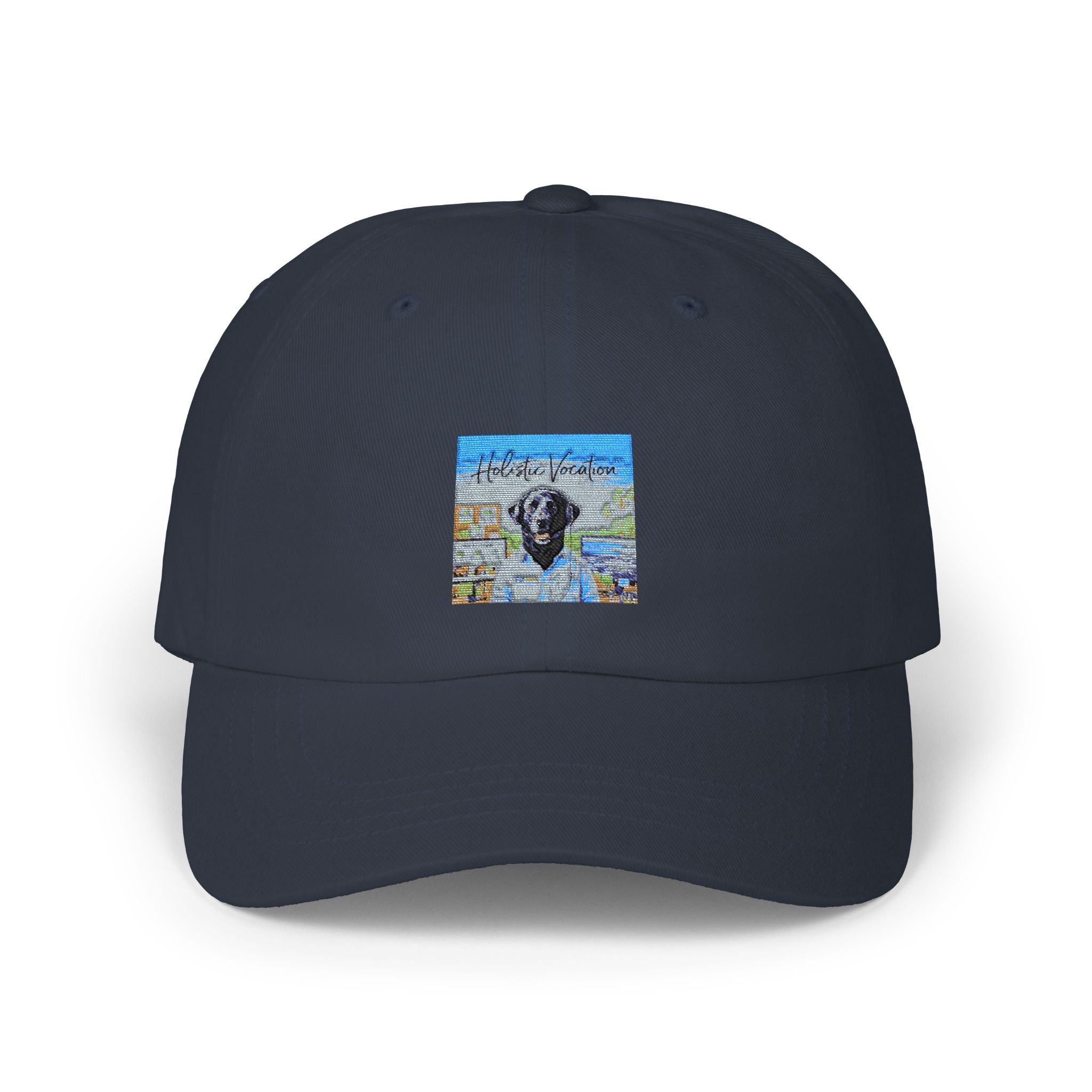 Honor your vocation Dad Cap with Mosaic Sheep Art Embroidery — Cute Farm Animal Baseball Hat