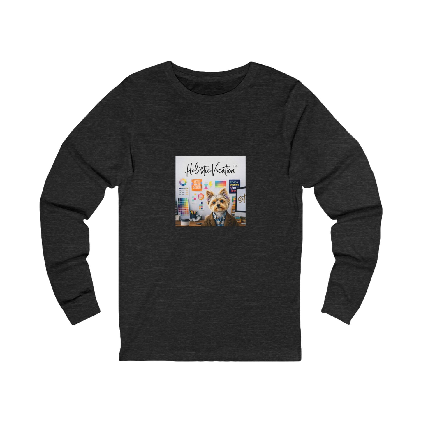 Honor your vocation Long Sleeve Tee — Beach Dog Graphic
