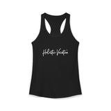 Women's Ideal Racerback Tank - White Design