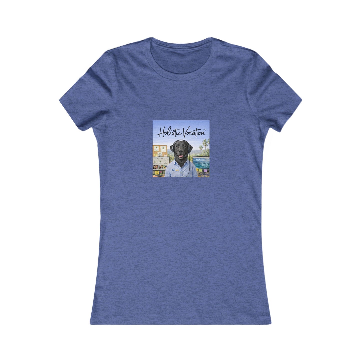 Women's Tee — 'Historic Vocation' Scenic Dog Graphic Shirt