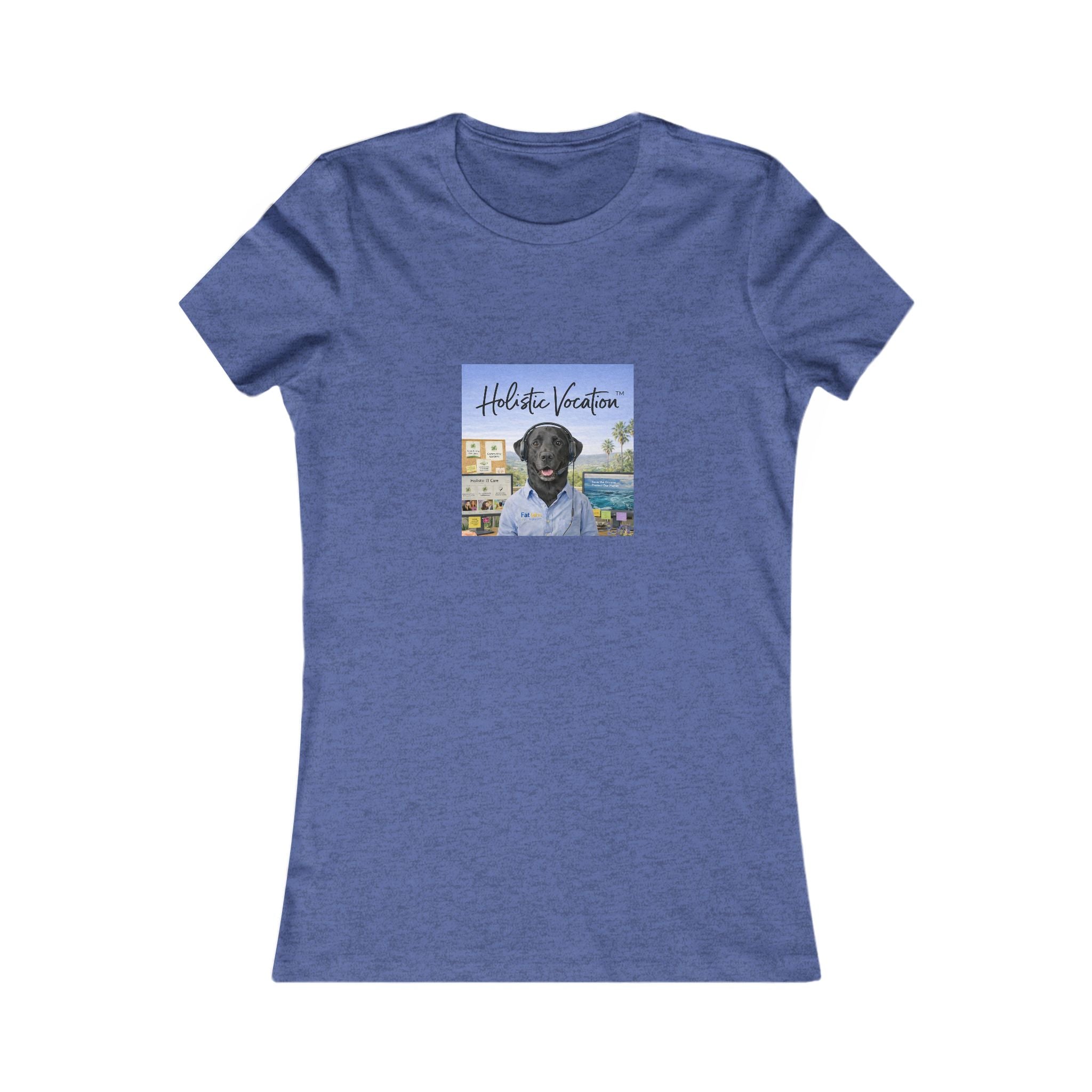 Women's Tee — 'Historic Vocation' Scenic Dog Graphic Shirt