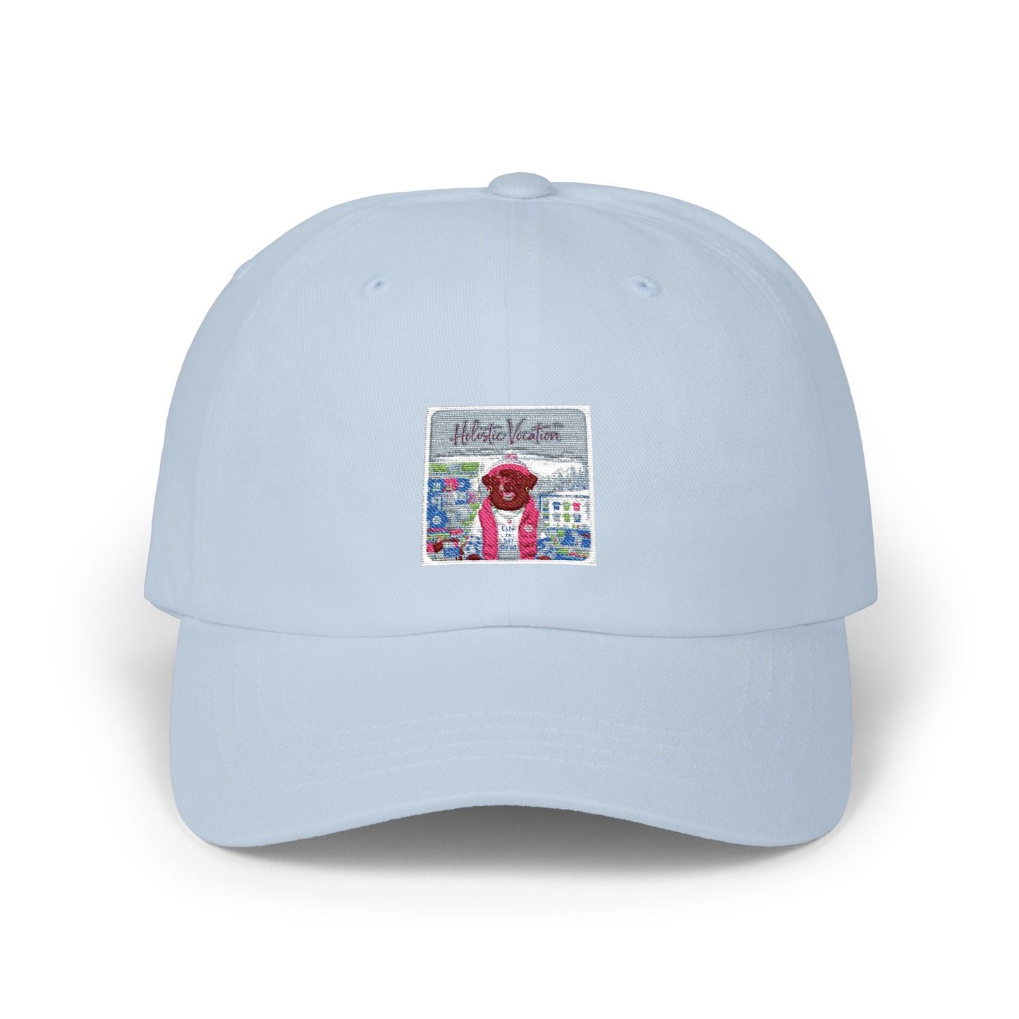 Honor your vocation Dad Cap — Festive Snow Globe Santa Design Holiday Baseball Hat