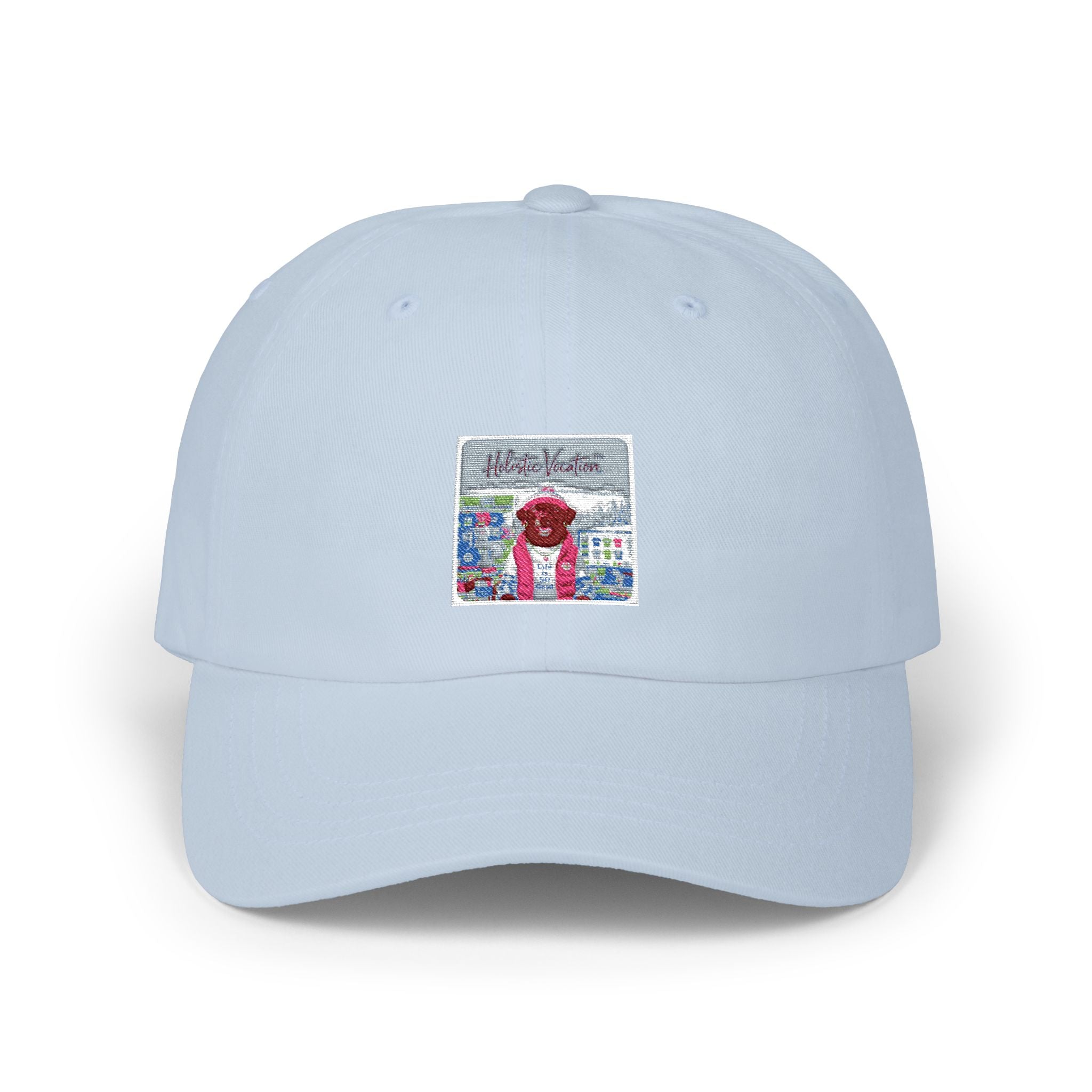 Honor your vocation Dad Cap — Festive Snow Globe Santa Design Holiday Baseball Hat