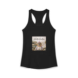 Honor your vocation Cute Puppy Baker Graphic Women's Ideal Racerback Tank