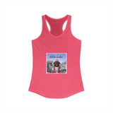 Honor your vocation Retro Dog Graphic Women's Ideal Racerback Tank