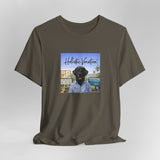 Holistic Vocation T-Shirt — Black Labrador Beach Portrait Tee