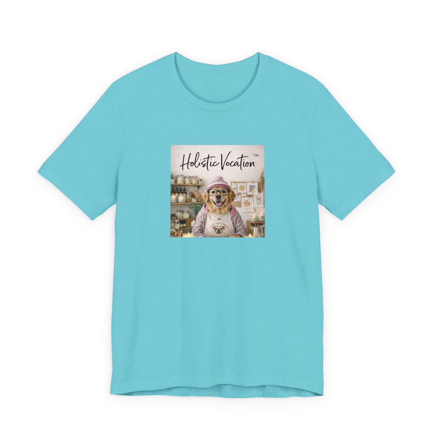 Dog Baker T‑Shirt — "Holistic Vocation" Cute Puppy Baker Graphic Tee