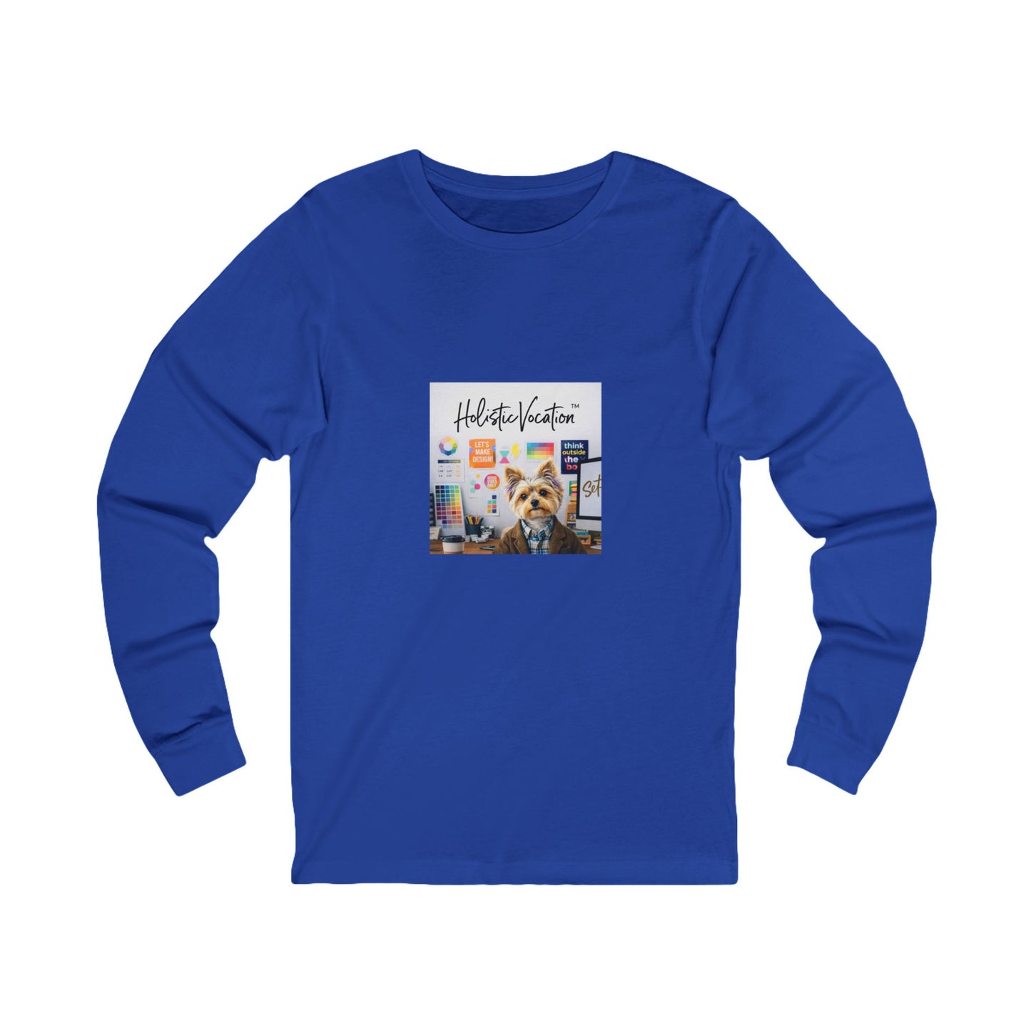 Honor your vocation Long Sleeve Tee — Beach Dog Graphic