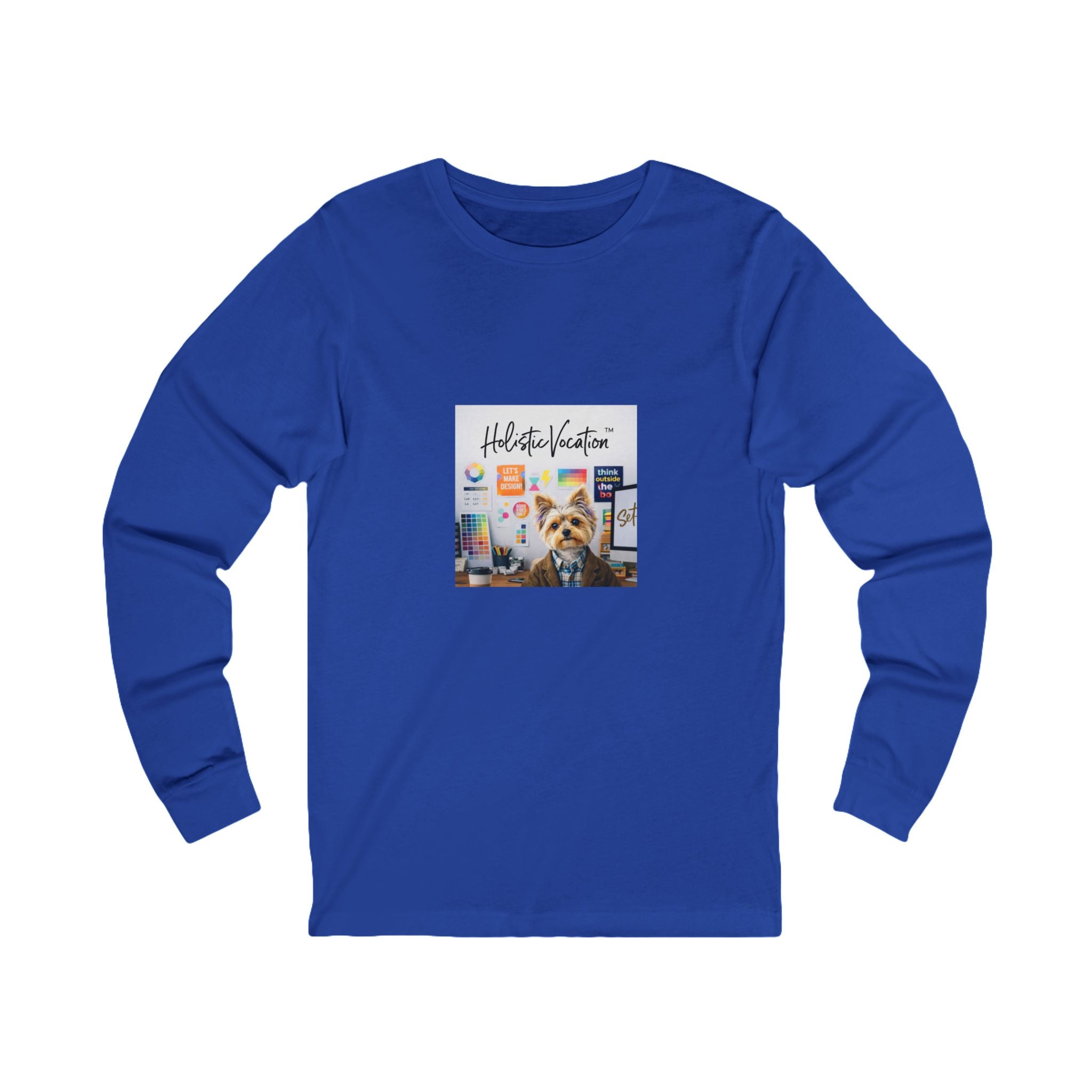 Honor your vocation Long Sleeve Tee — Beach Dog Graphic