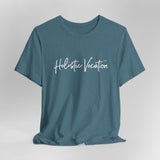 Holistic Vocation Tee — Minimal Script Spiritual Wellness T‑Shirt