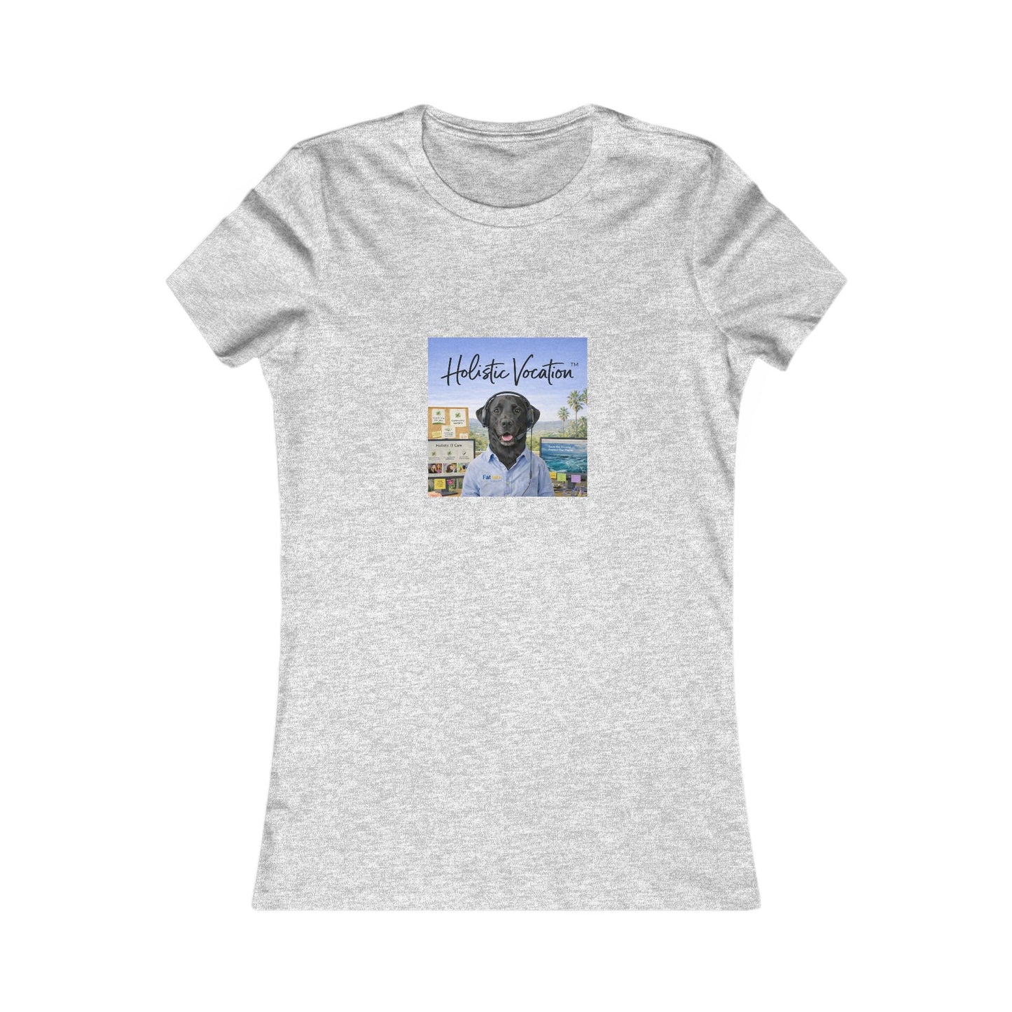 Women's Tee — 'Historic Vocation' Scenic Dog Graphic Shirt