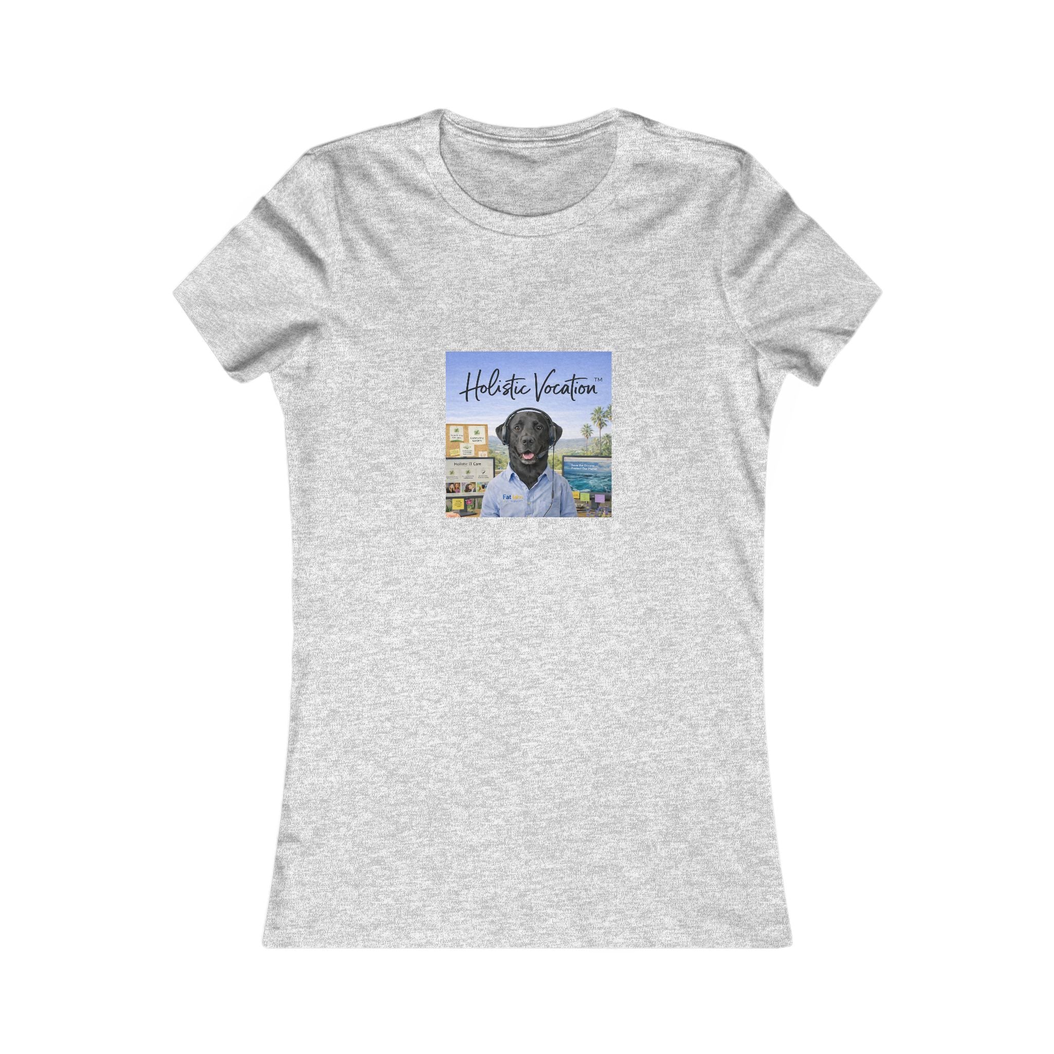 Women's Tee — 'Historic Vocation' Scenic Dog Graphic Shirt