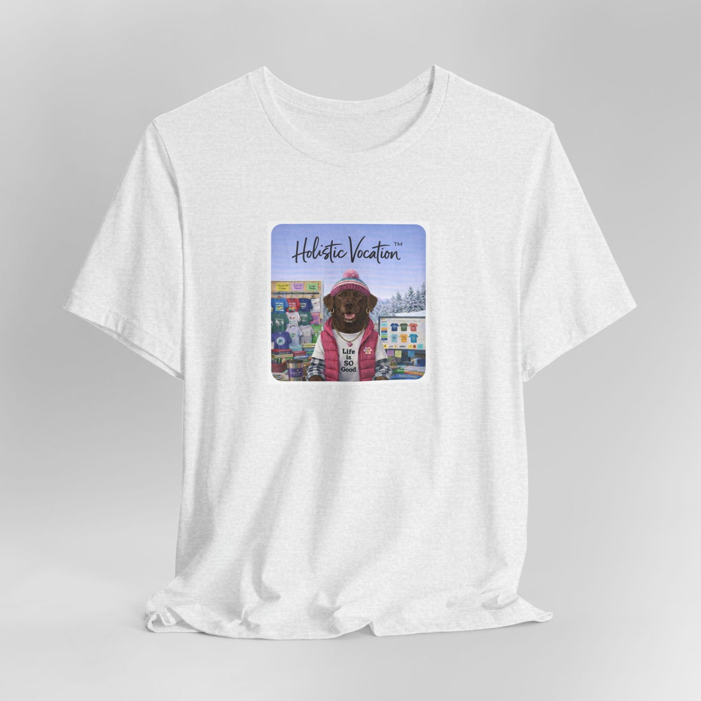 Honor your vocation Dog Vacation T-Shirt — Retro Dog Graphic Tee