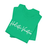 Holistic Vocation Tee — Minimal Script Spiritual Wellness T‑Shirt