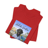 Holistic Vocation T-Shirt — Black Labrador Beach Portrait Tee
