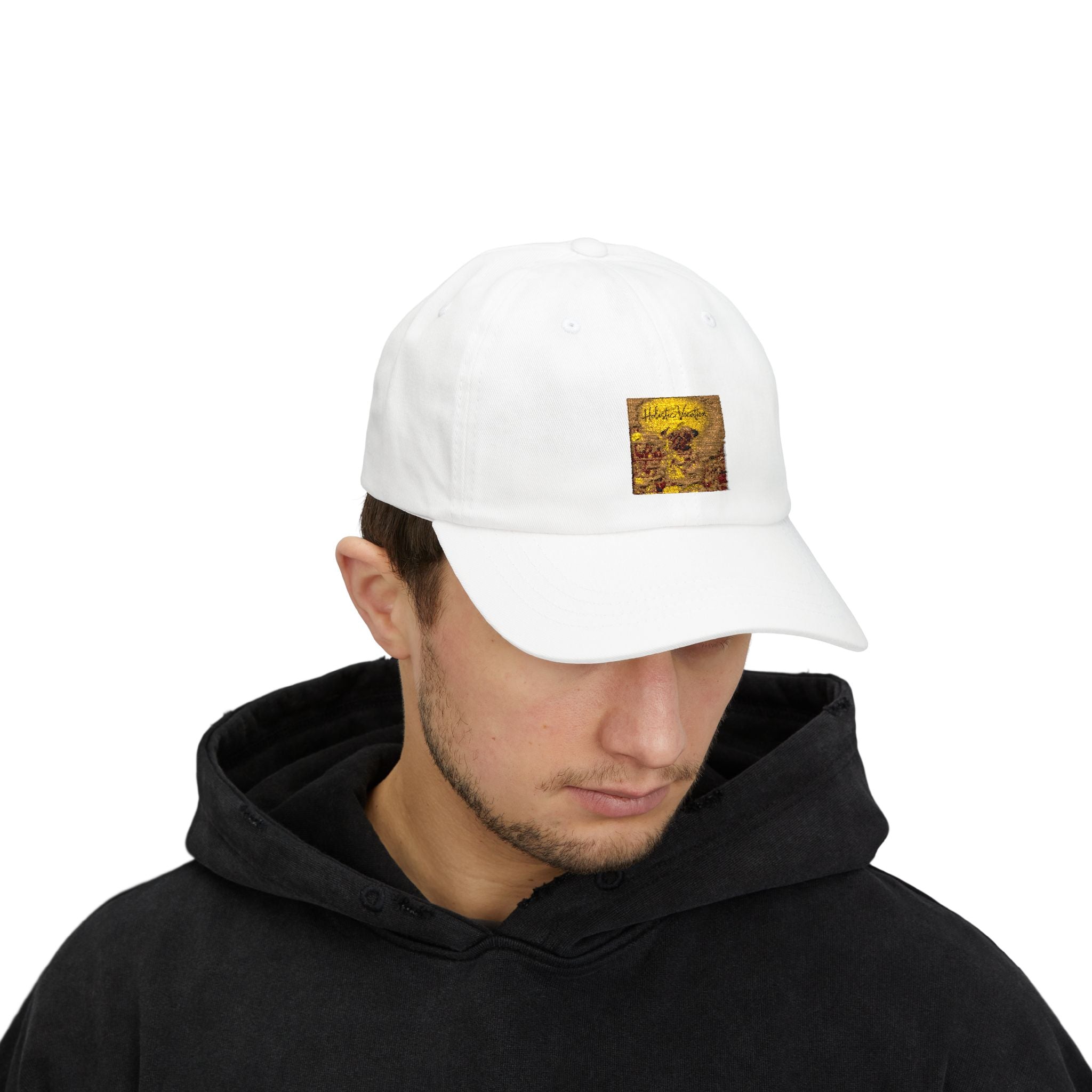 Honor your vocation Dad Cap — Gold Foil Skull Embroidered Baseball Hat