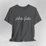 Holistic Vocation Tee — Minimal Script Spiritual Wellness T‑Shirt