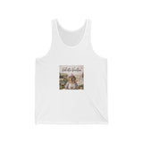 Honor your vocation Vocation Dog Tank Top — "Hello Vacation" Cute Pup Summer Tank