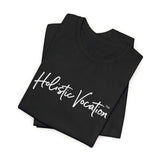Holistic Vocation Tee — Minimal Script Spiritual Wellness T‑Shirt