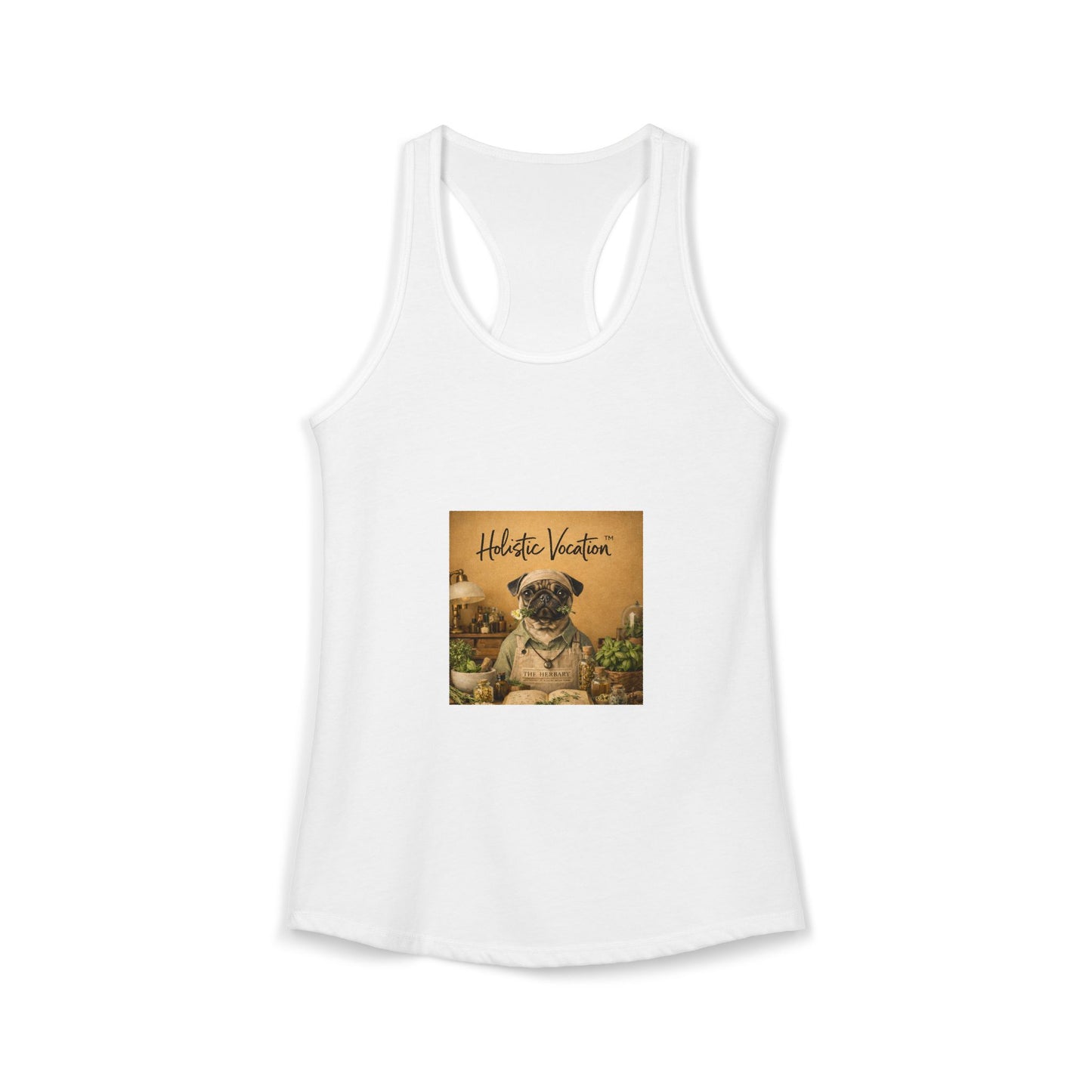 Honor your vocation Vintage Relaxed Dog Women's Ideal Racerback Tank