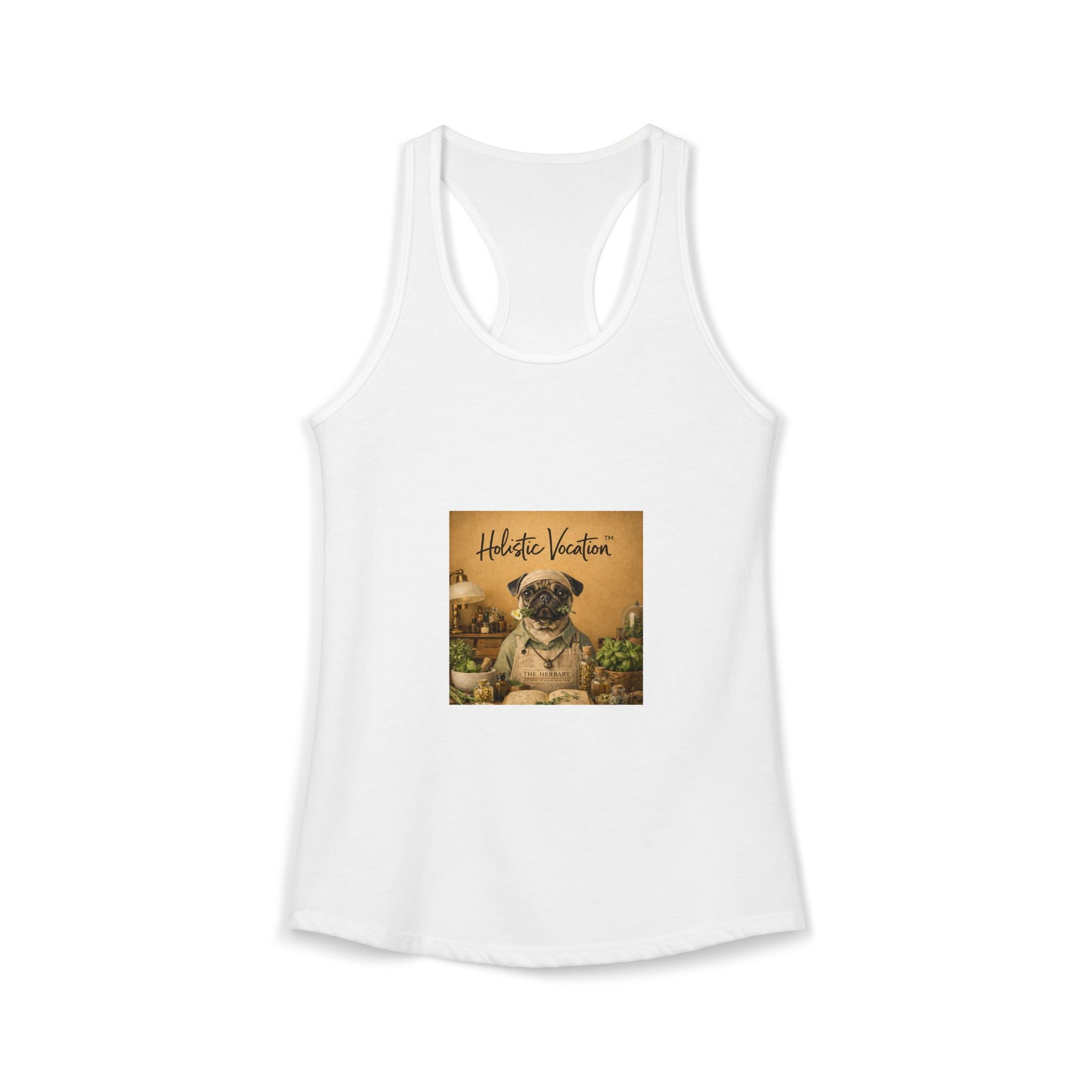 Honor your vocation Vintage Relaxed Dog Women's Ideal Racerback Tank