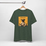 Honor your vocation Pug Meditation Tee - "Holistic Vocation" Graphic T-Shirt