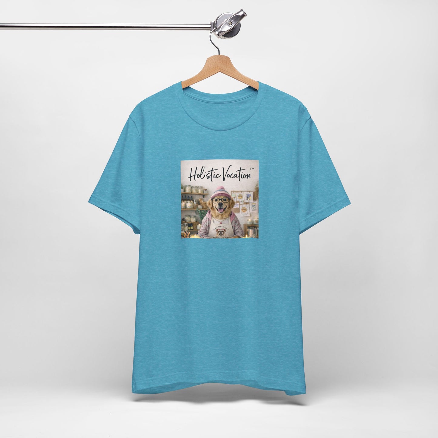 Dog Baker T‑Shirt — "Holistic Vocation" Cute Puppy Baker Graphic Tee