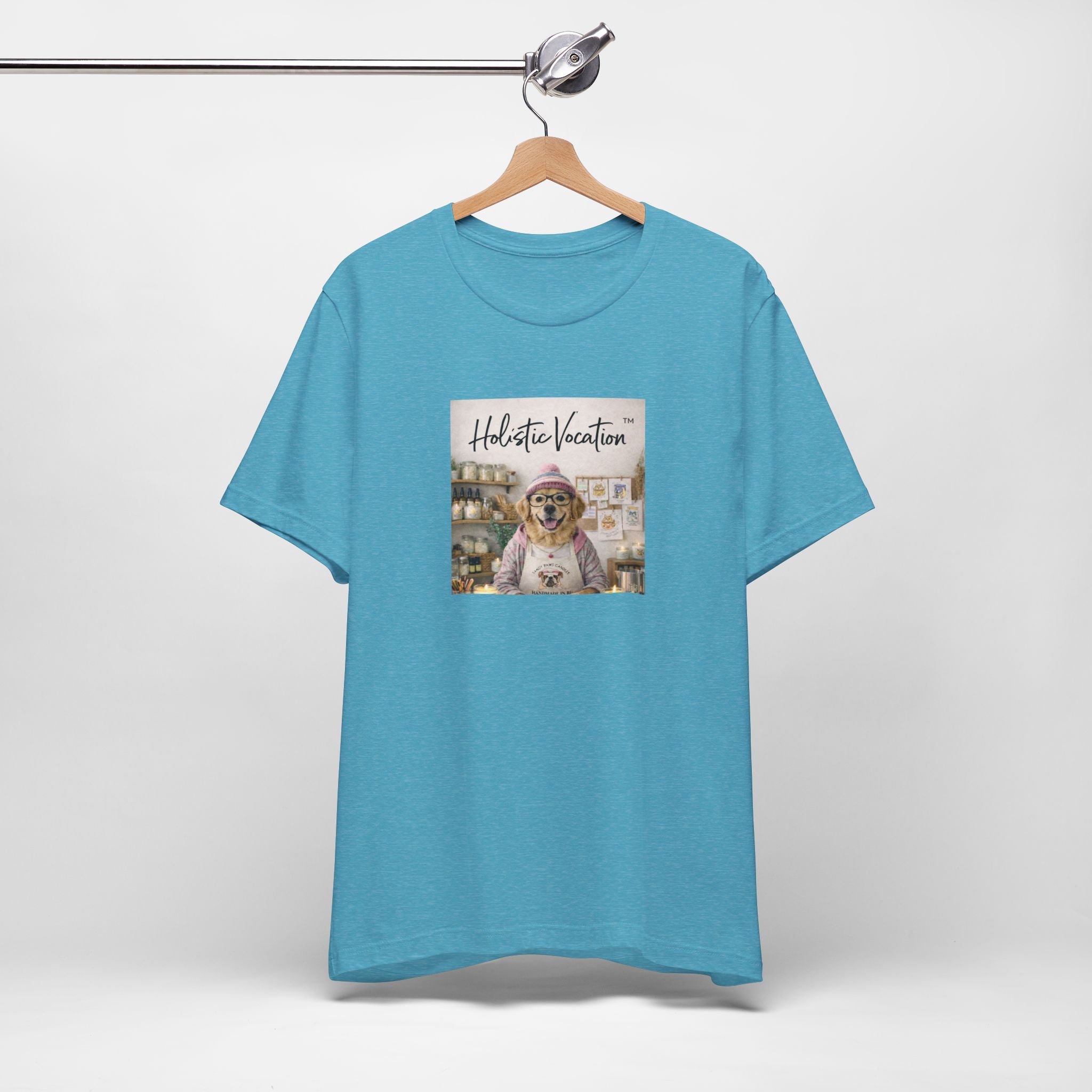Dog Baker T‑Shirt — "Holistic Vocation" Cute Puppy Baker Graphic Tee