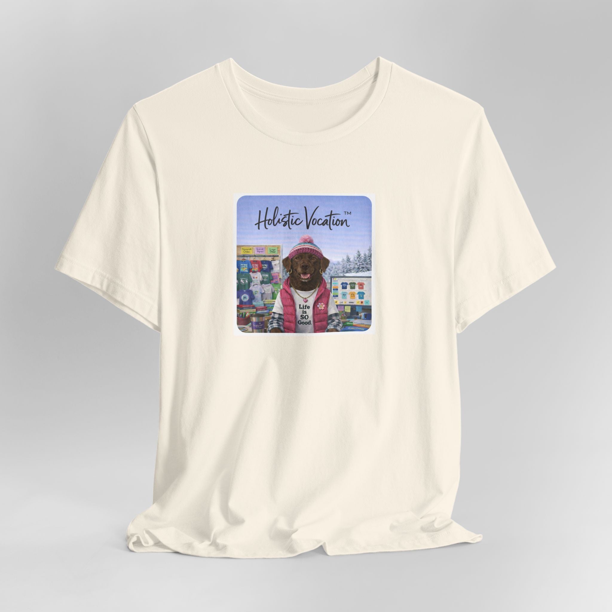 Honor your vocation Dog Vacation T-Shirt — Retro Dog Graphic Tee