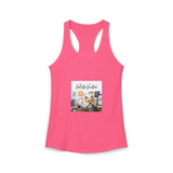 Honor your vocation Beach Dog Graphic Women's Ideal Racerback Tank