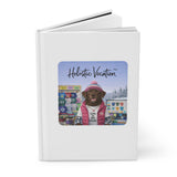 Honor your vocation Hardcover Journal —  Bear Travel Art Notebook