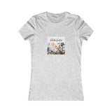 Honor your vocation Women's Dog Lover Tee — "Adopt Don't Shop" Rescue Pup Graphic
