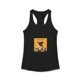 Honor your vocation Cute Pug Yoga Graphic Women's Ideal Racerback Tank