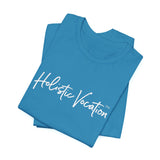 Holistic Vocation Tee — Minimal Script Spiritual Wellness T‑Shirt