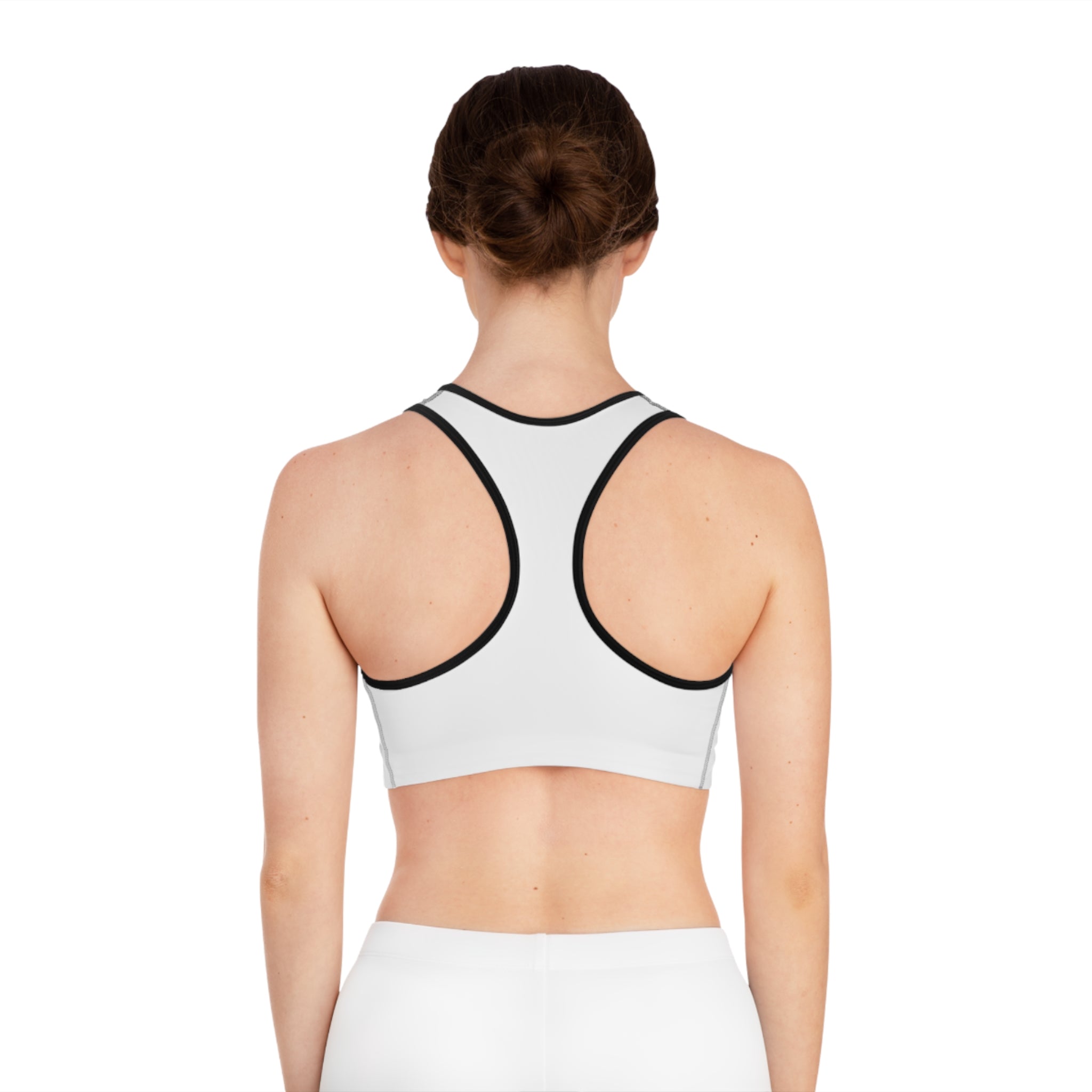 Honor your vocation Pug Meditation Sports Bra