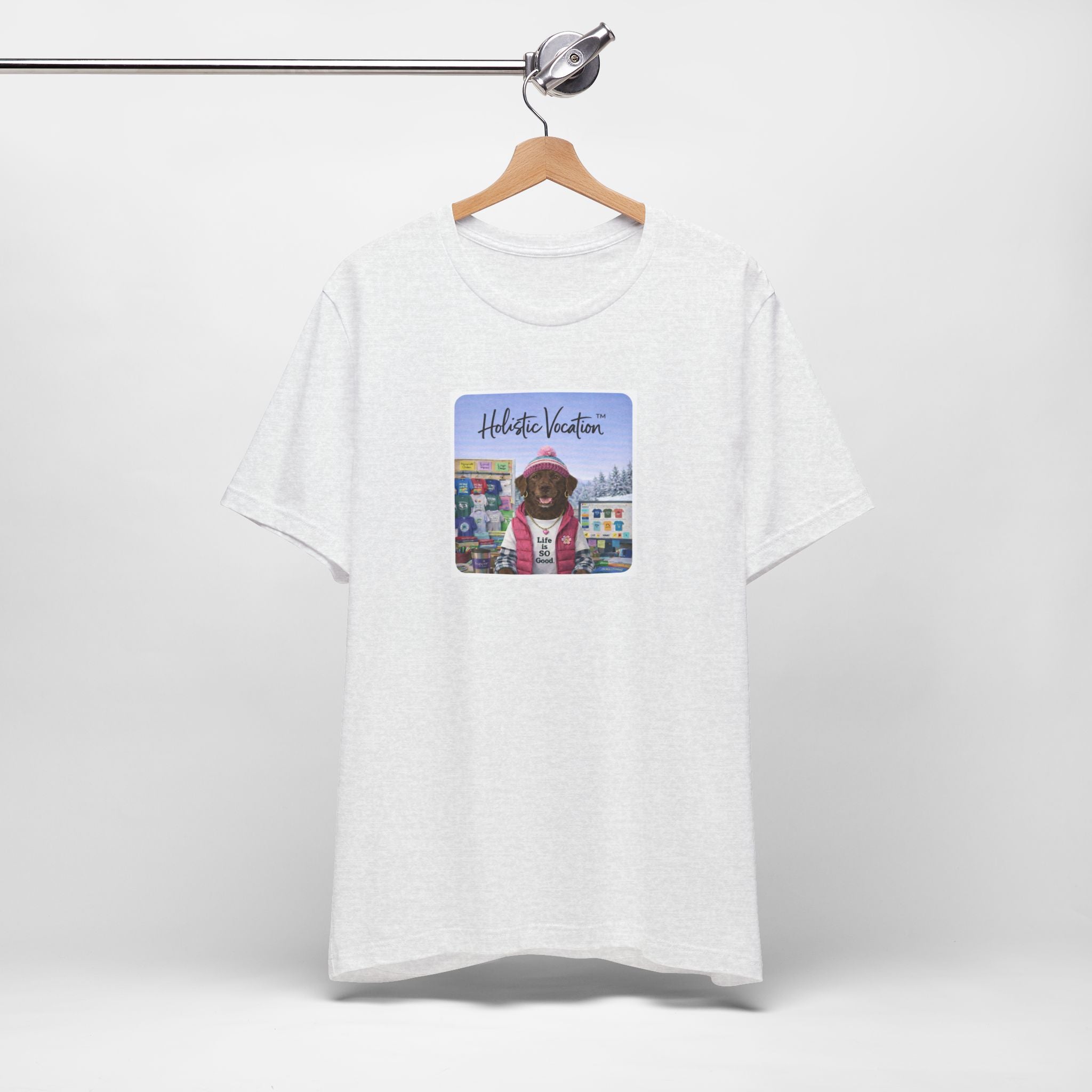 Honor your vocation Dog Vacation T-Shirt — Retro Dog Graphic Tee