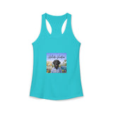 Honor your vocation Dog Portrait Graphic Women's Ideal Racerback Tank